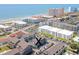 Aerial view of a multi-Gathering dwelling complex close to the ocean with many amenities at 9621 Shore Dr. # J-229, Myrtle Beach, SC 29572