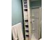 Bathroom including a convenient built-in cabinet for towels and toiletries beside the shower at 9621 Shore Dr. # J-229, Myrtle Beach, SC 29572