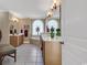 Luxurious bathroom with double sinks, a soaking tub, and ample counter space at 816 Waterton Ave., Myrtle Beach, SC 29579