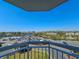Balcony offering views of the landscape and parking areas, perfect for enjoying the outdoors at 9820 Queensway Blvd. # 501, Myrtle Beach, SC 29572