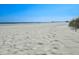 Wide view of a sandy beach with a pier in the distance and a calm ocean under a clear sky at 9820 Queensway Blvd. # 501, Myrtle Beach, SC 29572