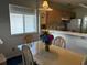 The dining room features a window and is located next to the kitchen at 220 Landing Rd. # I, North Myrtle Beach, SC 29582