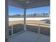 Screened porch overlooking a fenced-in backyard at 2347 King Farm Rd., Aynor, SC 29511