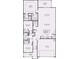 Detailed floor plan showcasing the layout, room dimensions, and flow of the home at 3035 Deerberry Place, Longs, SC 29568