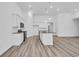Open kitchen with modern appliances, granite counters, and center island at 397 Sun Colony Blvd., Longs, SC 29568