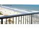 Scenic view of the beach and ocean from a high-rise balcony, perfect for relaxation and enjoying the scenery at 9550 Shore Dr. # 925, Myrtle Beach, SC 29572