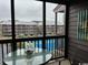 Relaxing balcony view overlooking tennis courts, perfect for enjoying the outdoors at 212 2Nd Ave. N # 362, North Myrtle Beach, SC 29582