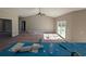 Open-concept living room featuring a ceiling fan and access to the outdoor space at Tbd 18 Privetts Rd., Conway, SC 29526