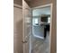 View from doorway into open kitchen with island and sliding doors at Tbd16 Privetts Rd., Conway, SC 29526