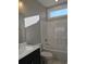 Bathroom with white tub, shower, and vanity at 2104 Ballast Ct., Myrtle Beach, SC 29579