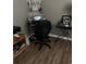 Office room with wooden floors and an office setup including a desk and rolling office chair at 2276 Essex Dr. # A, Myrtle Beach, SC 29575