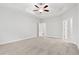 Bedroom with carpet flooring and ceiling fan at 4414 Kinlaw St., Little River, SC 29566