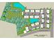 High Market II site plan showcasing community layout, water features, and unit locations at 780 Maxine Ct. # 8A, Myrtle Beach, SC 29577
