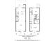 Right interior unit floor plan showing layout of all rooms and dimensions at 821 Rebecca Ln. # 6C, Myrtle Beach, SC 29577