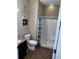 Clean bathroom with shower/tub combo, toilet and vanity at 1286 River Oak Dr. # 8-I, Myrtle Beach, SC 29579