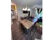 Dining area with table and chairs, view of living room at 1286 River Oak Dr. # 8-I, Myrtle Beach, SC 29579