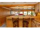 Kitchen counter with seating and decorative details at 526 Dogwood Dr. N, Garden City Beach, SC 29576