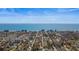 Aerial view of a beach town home with skyline and ocean in the background at 514 Vista Dr., Murrells Inlet, SC 29576