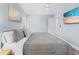 Bright bedroom featuring a comfortable bed and modern decor at 514 Vista Dr., Murrells Inlet, SC 29576