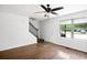 Entryway with hardwood floor, coat rack, and front door view at 2201 John Henry Ln., Myrtle Beach, SC 29579