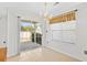 Dining area with chandelier and sliding glass door to a patio at 2513 Hunters Trail, Myrtle Beach, SC 29588