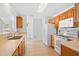 Spacious kitchen with tile floor, white appliances, and ample counter space at 2513 Hunters Trail, Myrtle Beach, SC 29588
