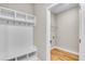 Laundry room with built-in storage and shelving at 301 Broughton Dr., Myrtle Beach, SC 29579