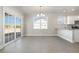 Kitchen and dining area with hardwood floors and a breakfast bar at 369 Log Cabin Rd., Loris, SC 29569