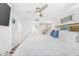 Main bedroom with king-size bed and coastal decor at 2500 Ocean Blvd. N # 1014, North Myrtle Beach, SC 29582
