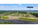 Aerial view of North Myrtle Beach waterfront community with new homes and Intracoastal Waterway access at 1405 Crooked Hook Rd., North Myrtle Beach, SC 29582