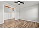 Bright dining room with hardwood floors and wainscoting at 1509 Crooked Hook Rd., North Myrtle Beach, SC 29582