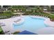 Resort-style pool with plenty of lounge chairs at 1327 Winding Creek Way, Myrtle Beach, SC 29588