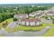 Aerial view of community, showing building and pond at 110 South Shore Blvd. # 202, Longs, SC 29568