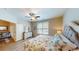 Bright bedroom with ensuite bathroom and living area access at 81 Delray Dr. # 3-D, Murrells Inlet, SC 29576