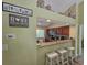 Cozy kitchen area with barstool seating, providing a convenient and inviting space for casual dining and entertaining at 122 Hartland Dr. # 11-D, Myrtle Beach, SC 29572