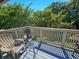 Inviting patio with cozy seating, perfect for enjoying a peaceful outdoor ambiance and relaxation at 122 Hartland Dr. # 11-D, Myrtle Beach, SC 29572