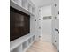 Mudroom with built-in bench and storage at 933 Bluffview Dr., Myrtle Beach, SC 29579