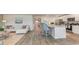 Open-concept living space, seamlessly connecting the living room, kitchen, and dining areas at 90 Arbor Crest Ln., Tabor City, NC 28463