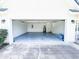View of the large two car garage with freshly painted walls at 412 Callie Dr., Myrtle Beach, SC 29588