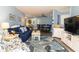 Inviting open-concept living and dining area with lots of natural light at 5800 N Ocean Blvd. # 705, North Myrtle Beach, SC 29582