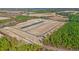 Aerial view of new homes and lots at 623 Snowy Owl Way, Conway, SC 29527