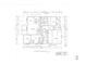 Detailed first floor plan showing layout of rooms and garage at 882 Liberty Church Rd., Loris, SC 29569