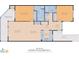 Two-bedroom, two-bath condo floor plan at 501 Maison Dr. # B3, Myrtle Beach, SC 29572