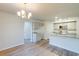 Bright kitchen and dining area with stainless appliances and bar seating at 775 Brown Swamp Rd., Conway, SC 29527