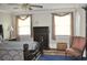 Bedroom with dark wood furniture and blue carpet at 5632 Main St., Loris, SC 29569