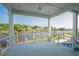 Covered patio overlooking the waterway at 129 Serenity Point Dr., Little River, SC 29566