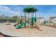 playground with play equipment and wood chips at 308 Happy Valley Dr., Myrtle Beach, SC 29588