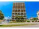 High-rise building exterior, great ocean views at 7509 N Ocean Blvd. # 104, Myrtle Beach, SC 29572