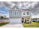 Charming two-story home featuring a two-car garage and a well-manicured lawn at 126 Hancher Dr., Myrtle Beach, SC 29588