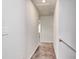 Hallway with carpeted floors leading to the bonus room at 126 Hancher Dr., Myrtle Beach, SC 29588